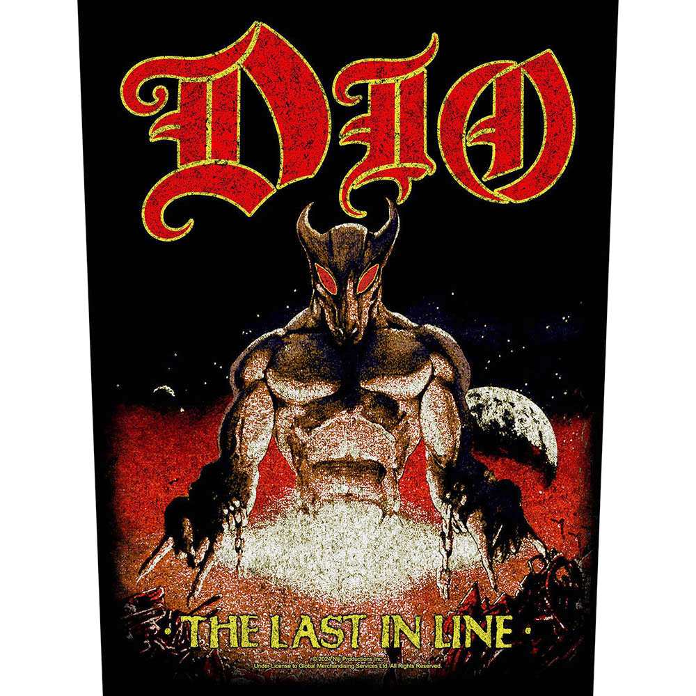 Dio - Last In Line Patch arrière - Noir